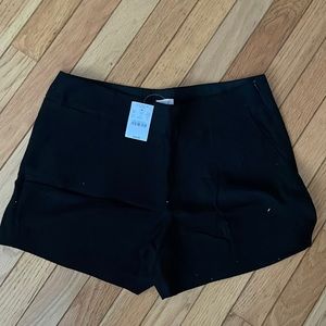 J.Crew Factory Black Linen Blend Short Size 4